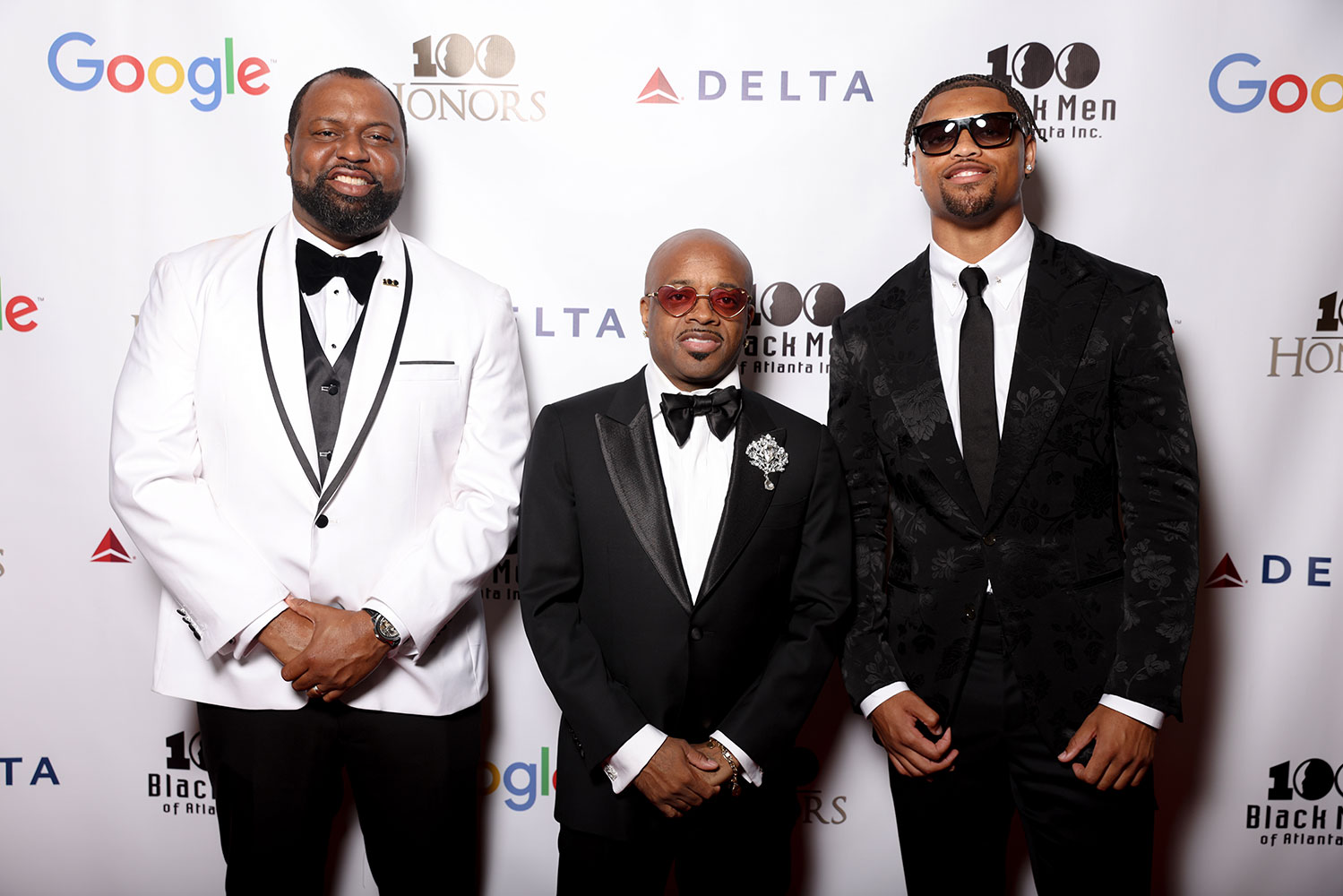 Guests in tuxedos at Atlanta’s 100 Honors Gala