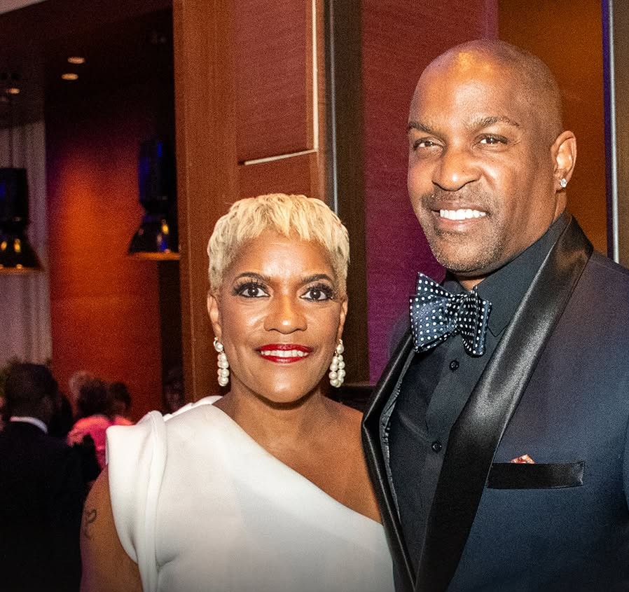 Guests in black tie at Morgan State University's 42nd Annual Homecoming Gala at the Hall at Live! Casino & Hotel Maryland. Photo: Sloane Brown via The Baltimore Sun.